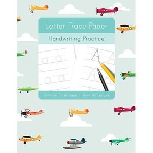 Letter Trace Paper Handwriting Practice: Learn to write activity workbooks, abc